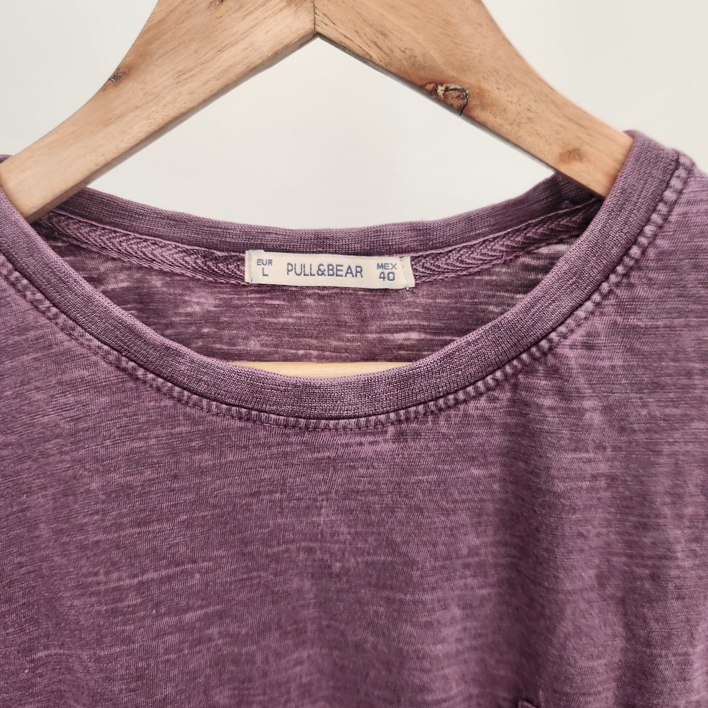 Pull & Bear Acid Wash- Wine