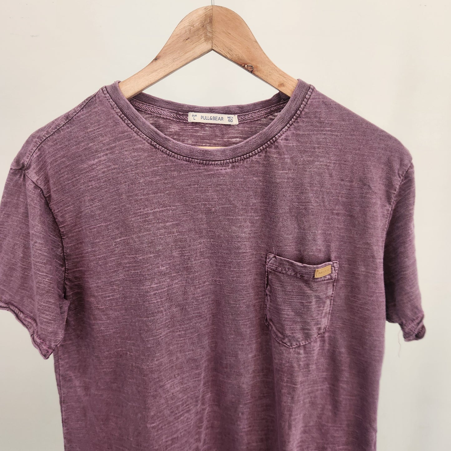 Pull & Bear Acid Wash- Wine