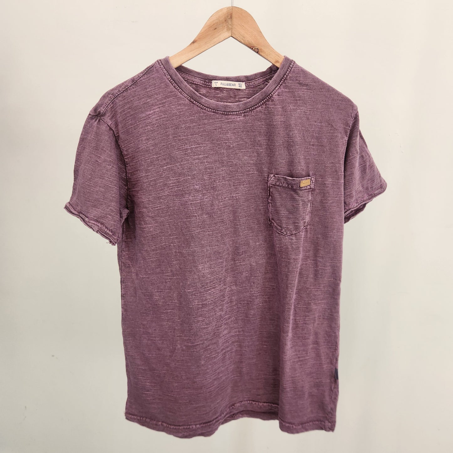 Pull & Bear Acid Wash- Wine