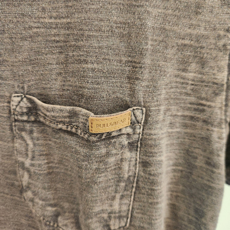 Pull & Bear Acid Wash- Olive Green