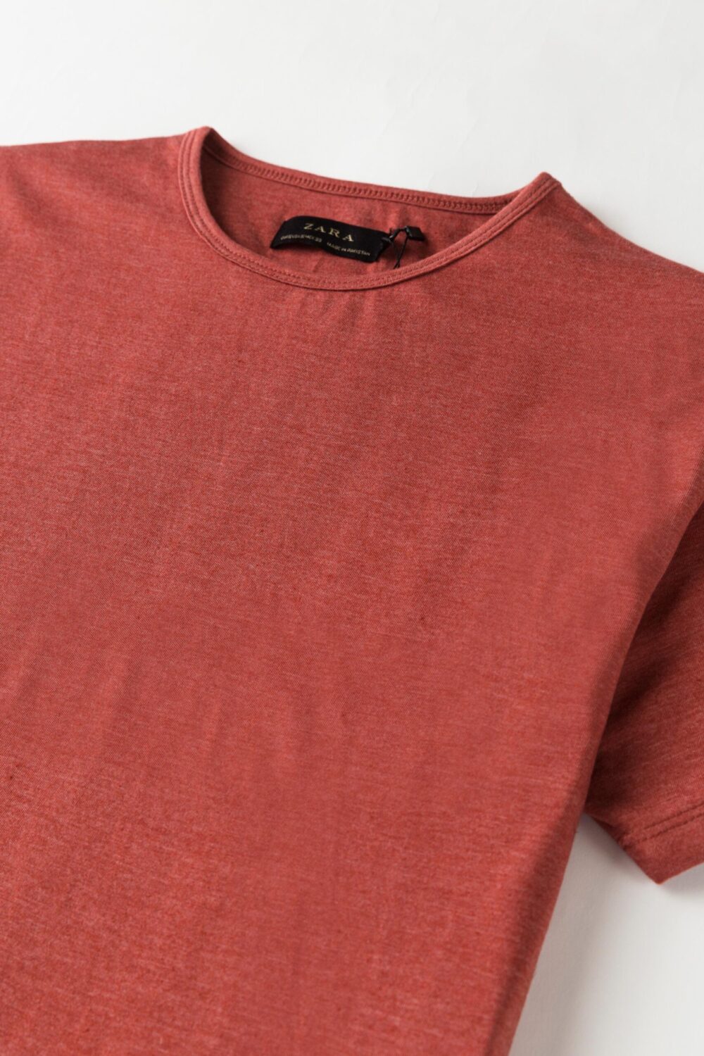ZR Basic Cotton T Shirt – Peach
