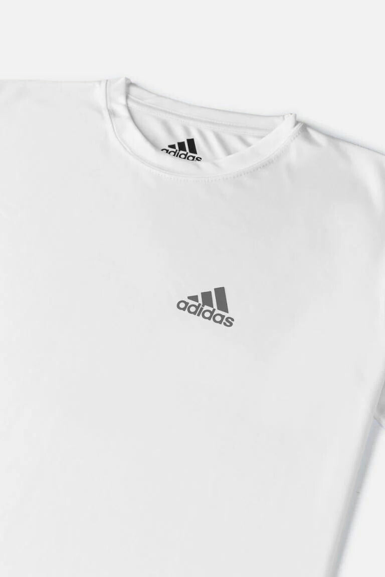 Adidas Premium Sports T Shirt – White