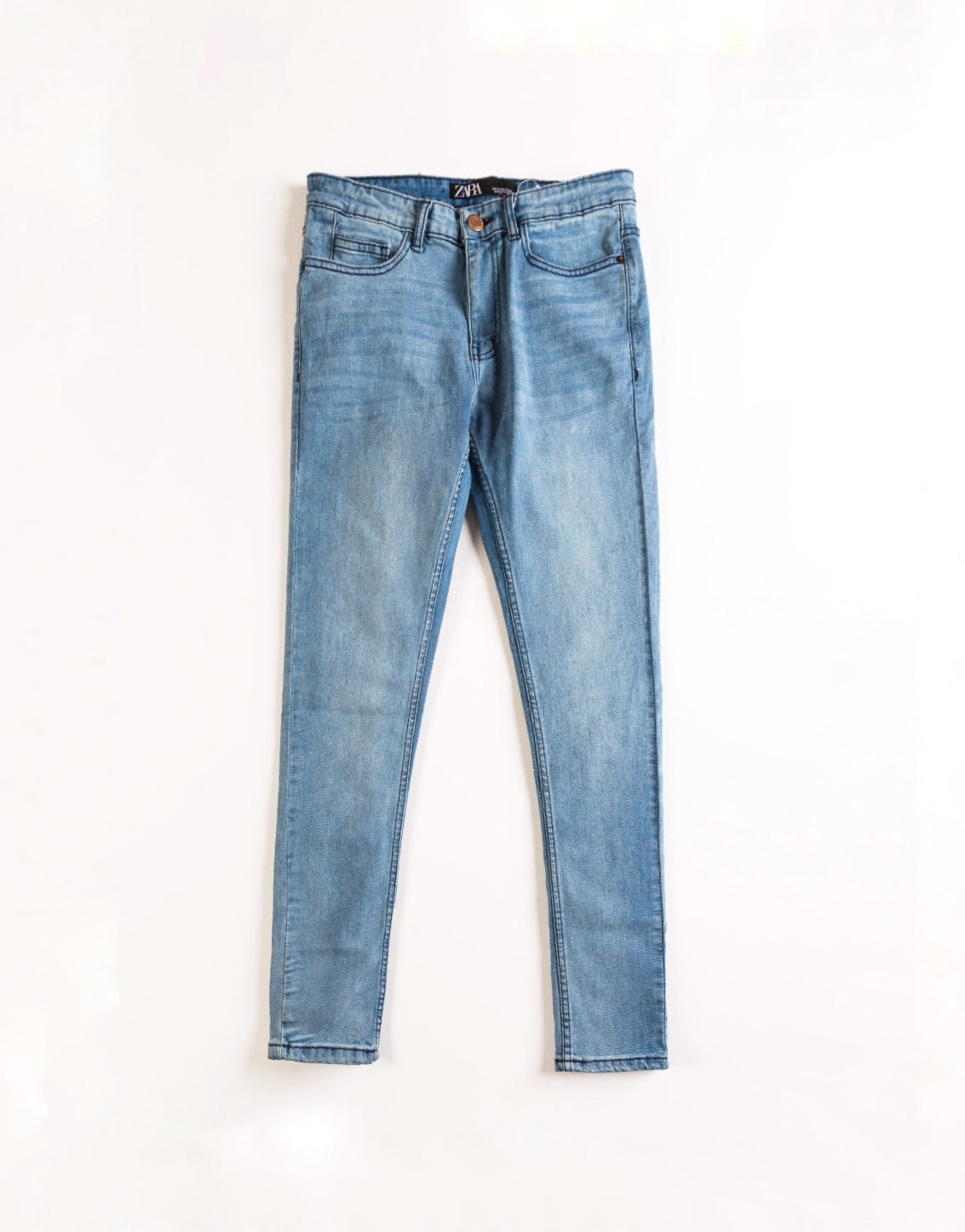 ZR Slim Fit Men’s Jeans – Faded Blue