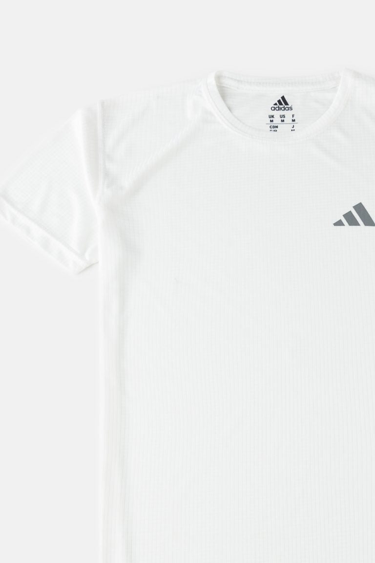 ADAS Mountain logo Premium Sports T Shirt – White