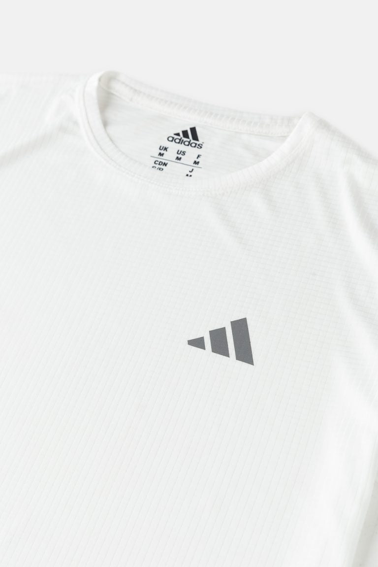 ADAS Mountain logo Premium Sports T Shirt – White