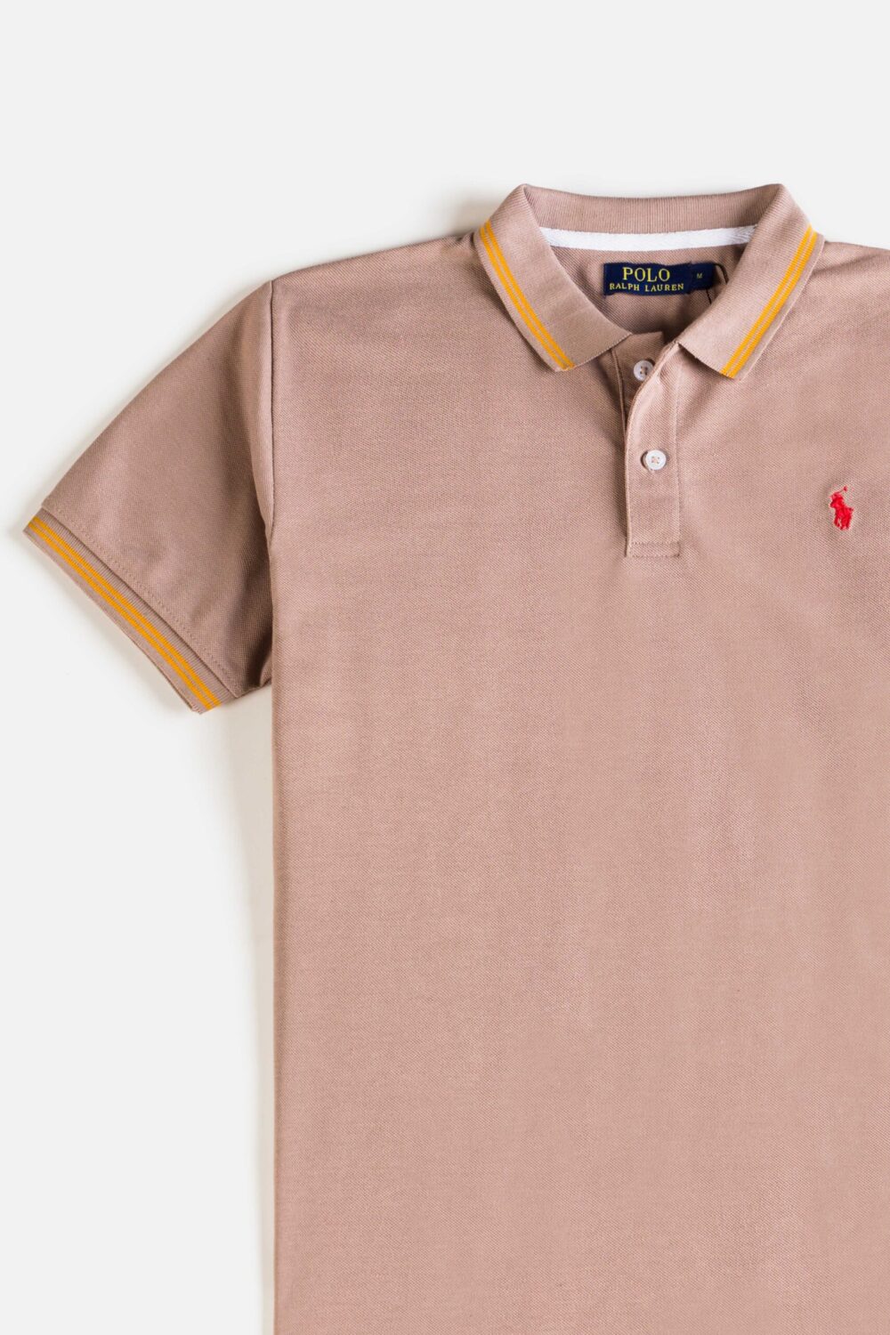 RL Premium Contrast Polo Shirt – Sepia