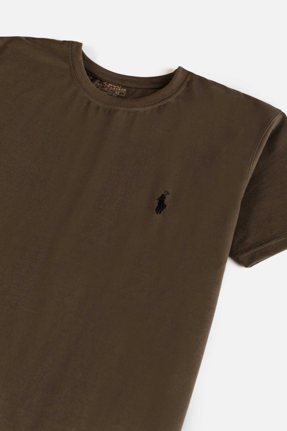 RL Plain Basic T Shirt – Army Green