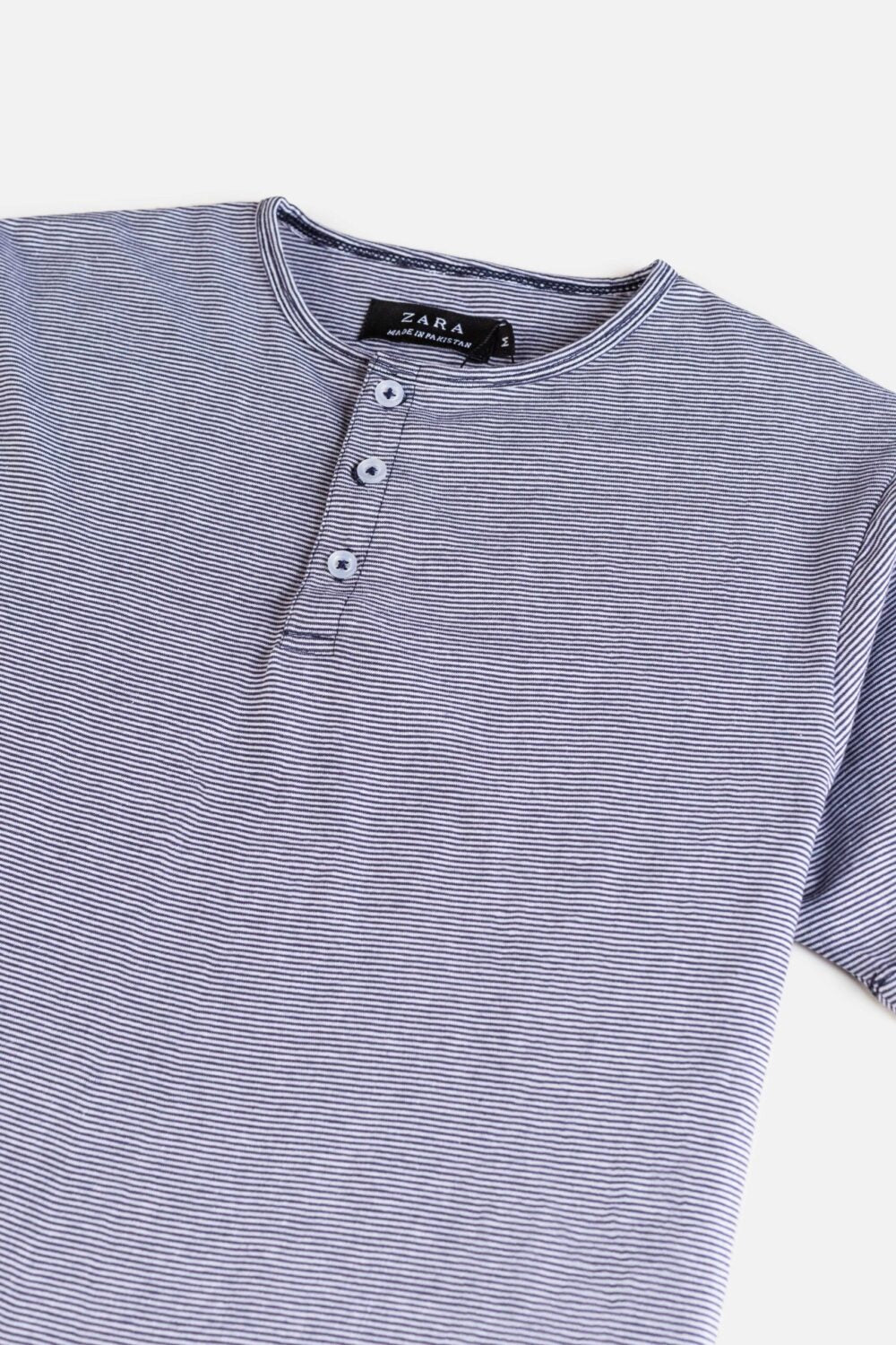 ZR Henley Cotton T Shirt – Flint