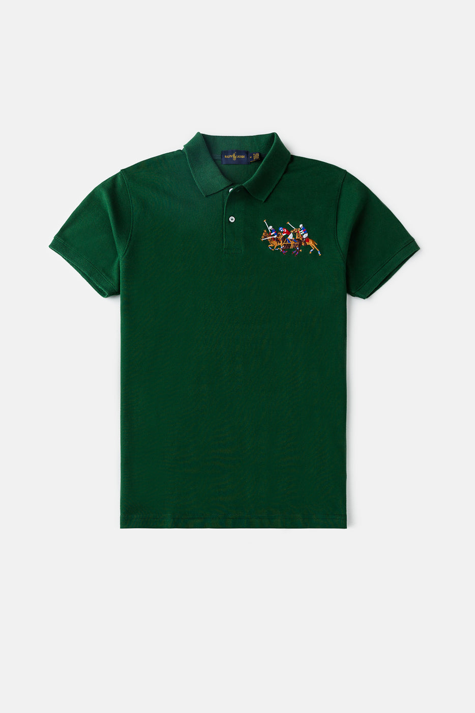 RL Imported Triple Pony Polo Shirt – Green
