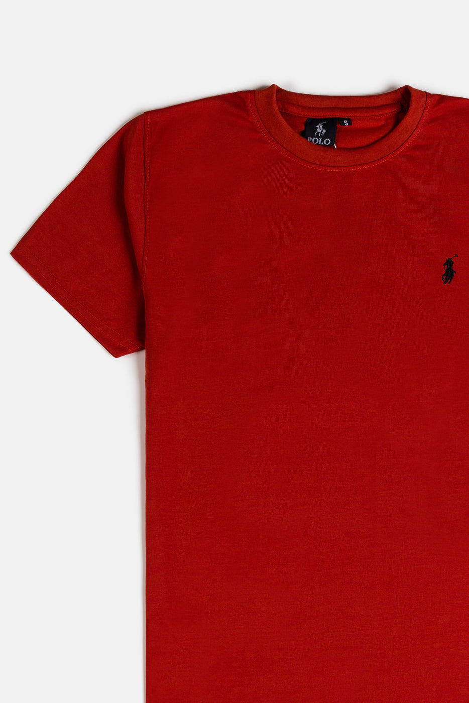 RL Premium Cotton T Shirt – Red