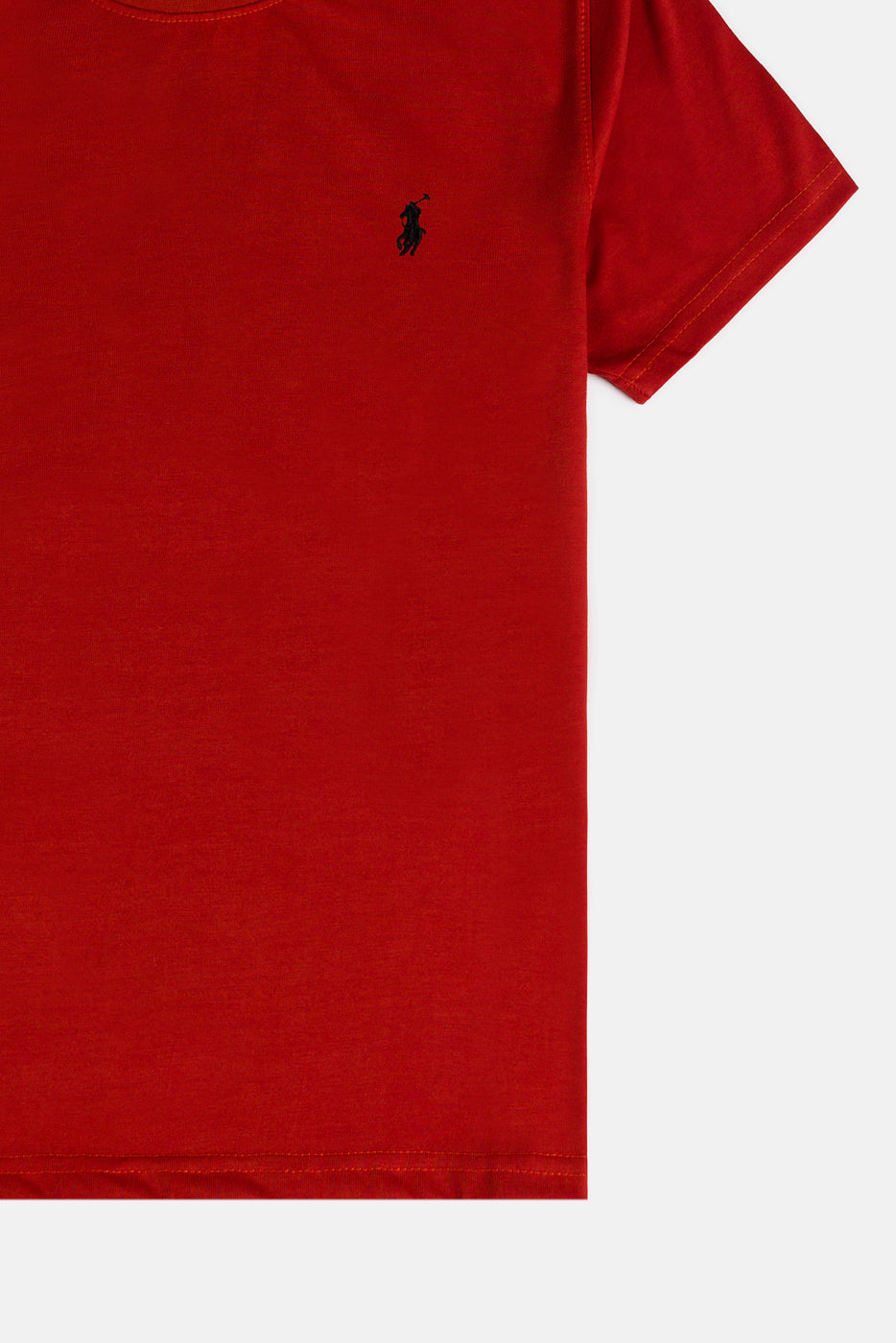 RL Premium Cotton T Shirt – Red