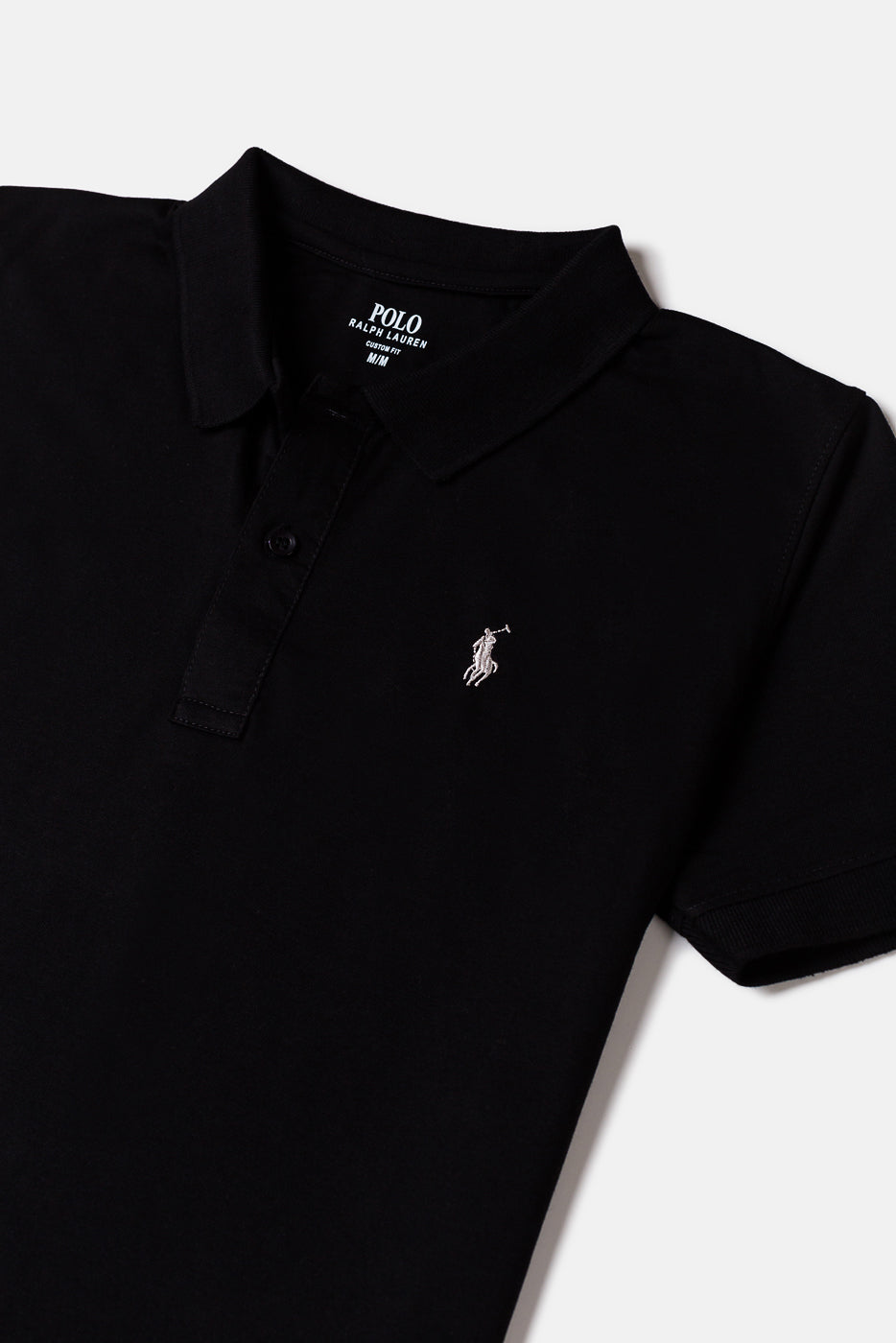 RL Premium Imported Polo Shirt - Black