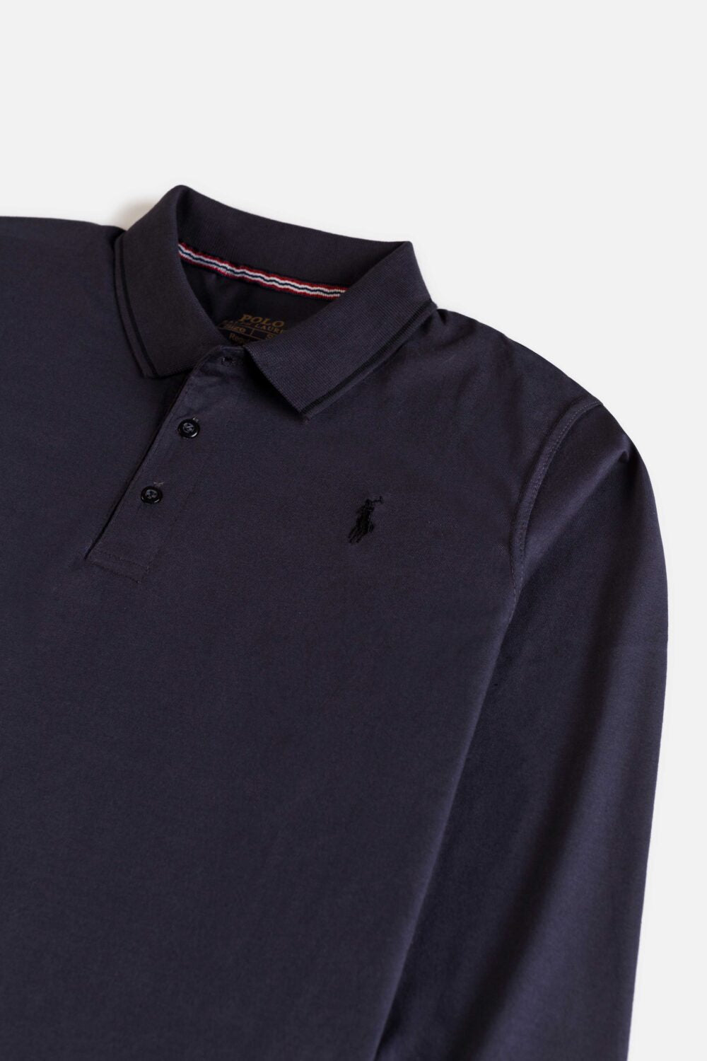 RL Premium Cotton Full Polo – Mettalic Black