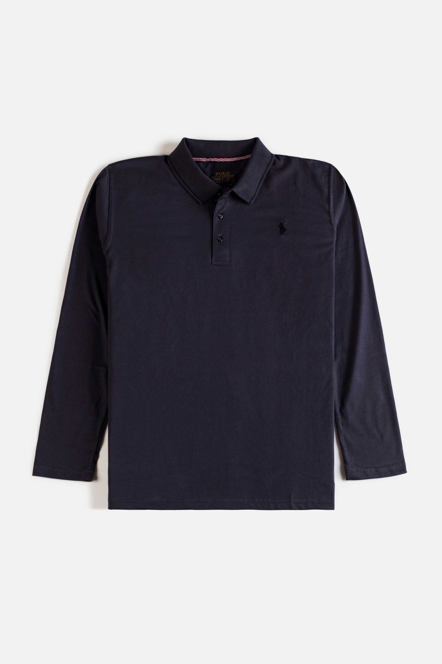 RL Premium Cotton Full Polo – Mettalic Black