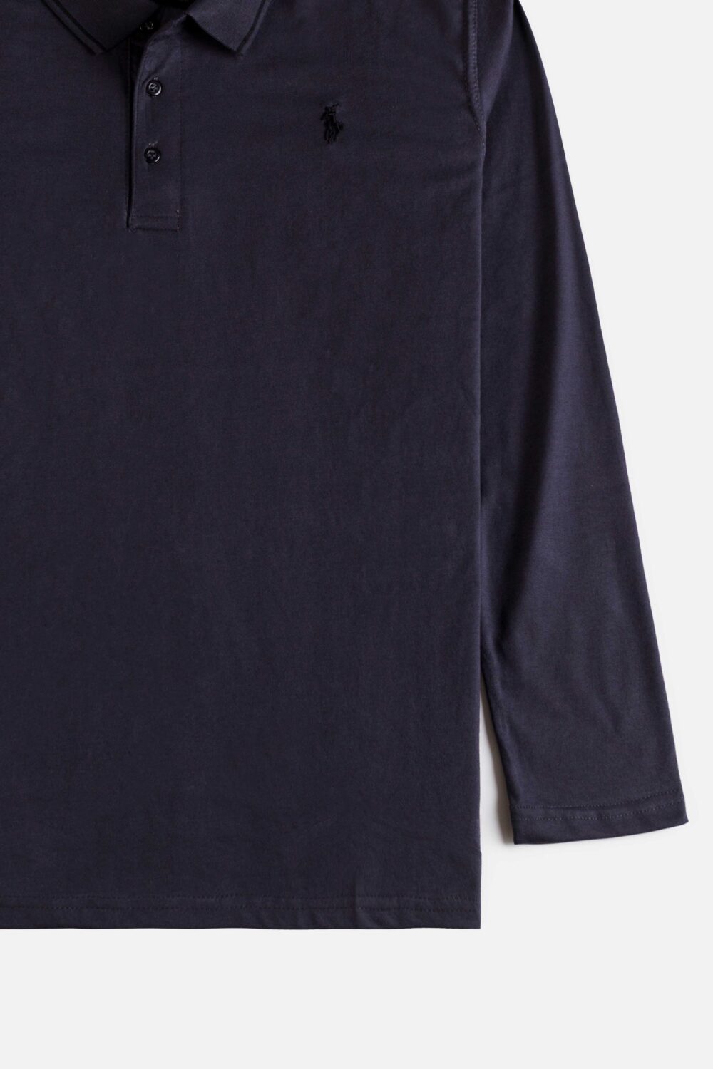RL Premium Cotton Full Polo – Mettalic Black
