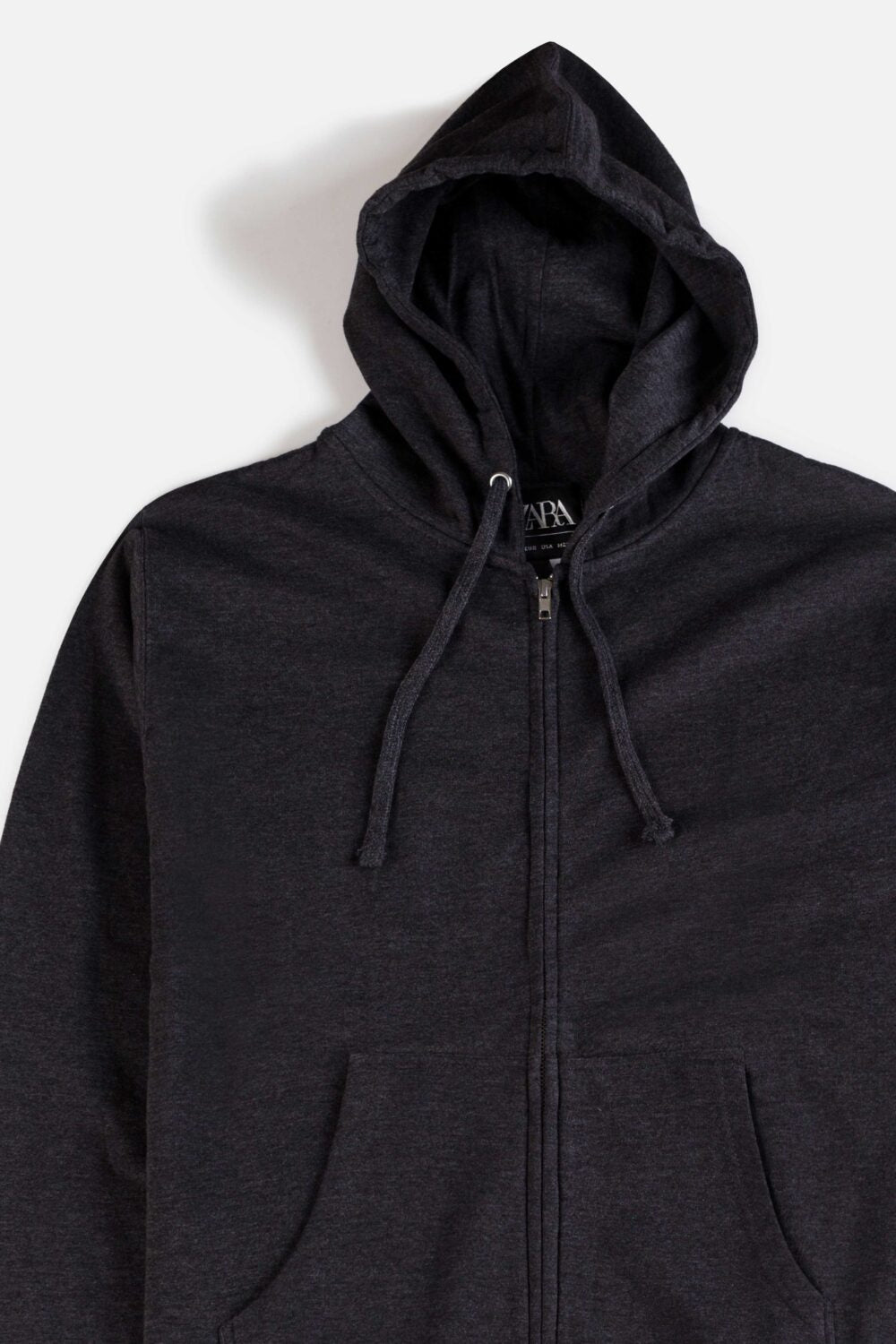 ZR Premium Fleece Zipper Hoodie – Charcoal