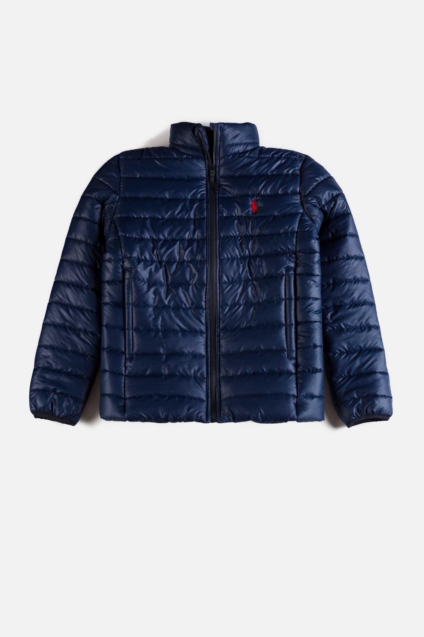 RL Premium Puffer Jacket – Navy Blue