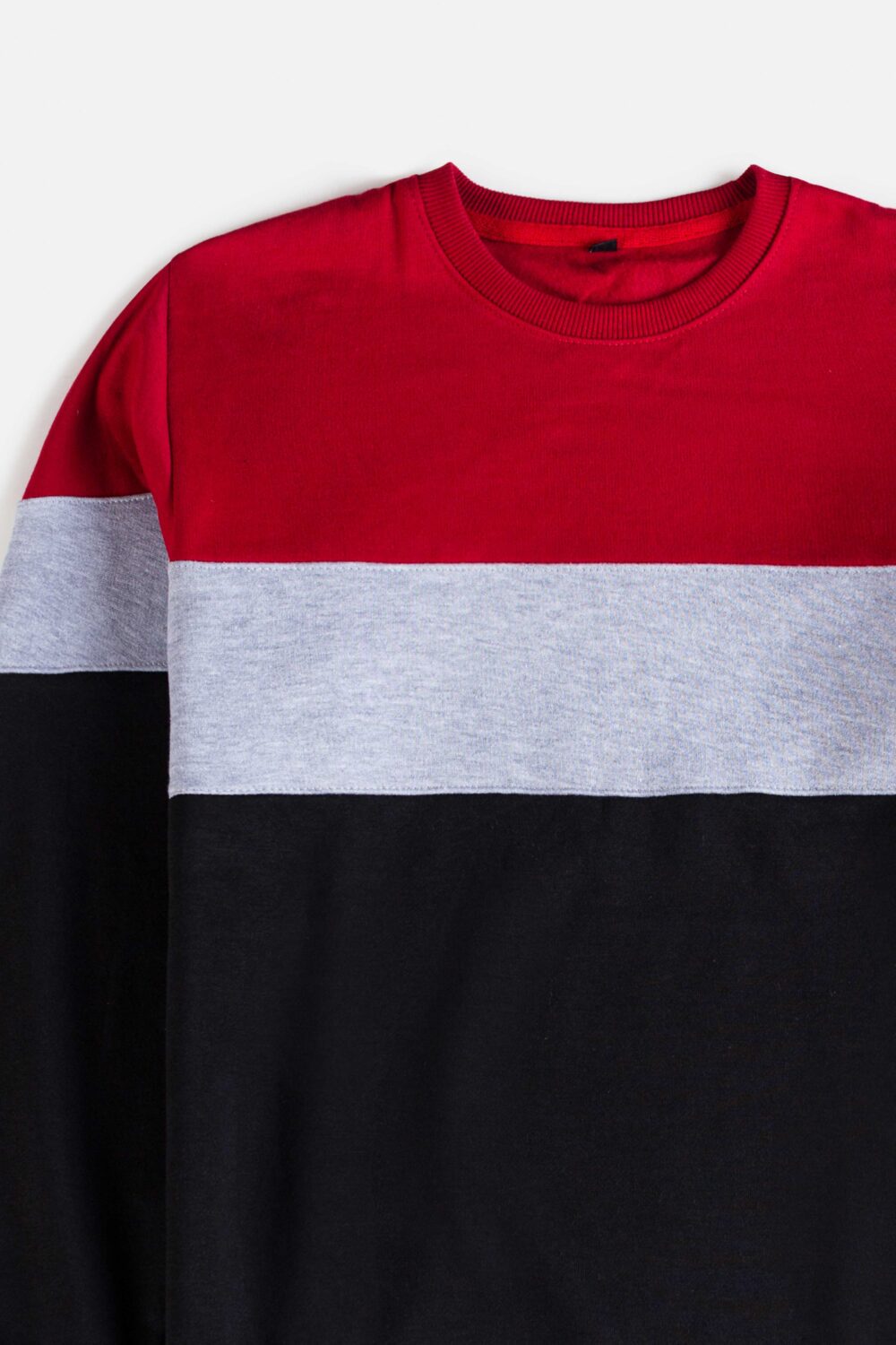 ZR Premium Fleece Sweatshirt – Paneled Maroon