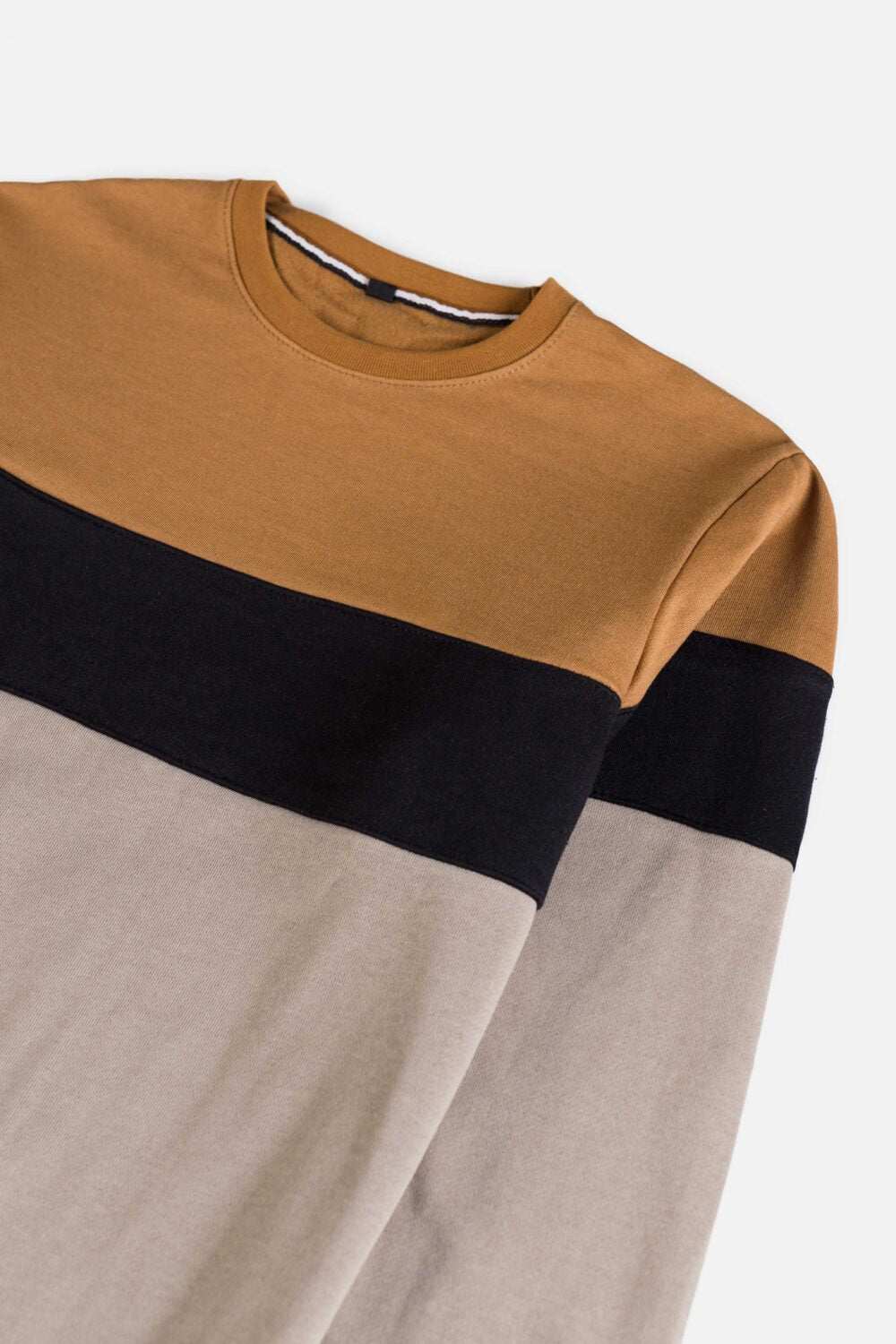 ZR Premium Fleece Sweatshirt – Paneled Espresso