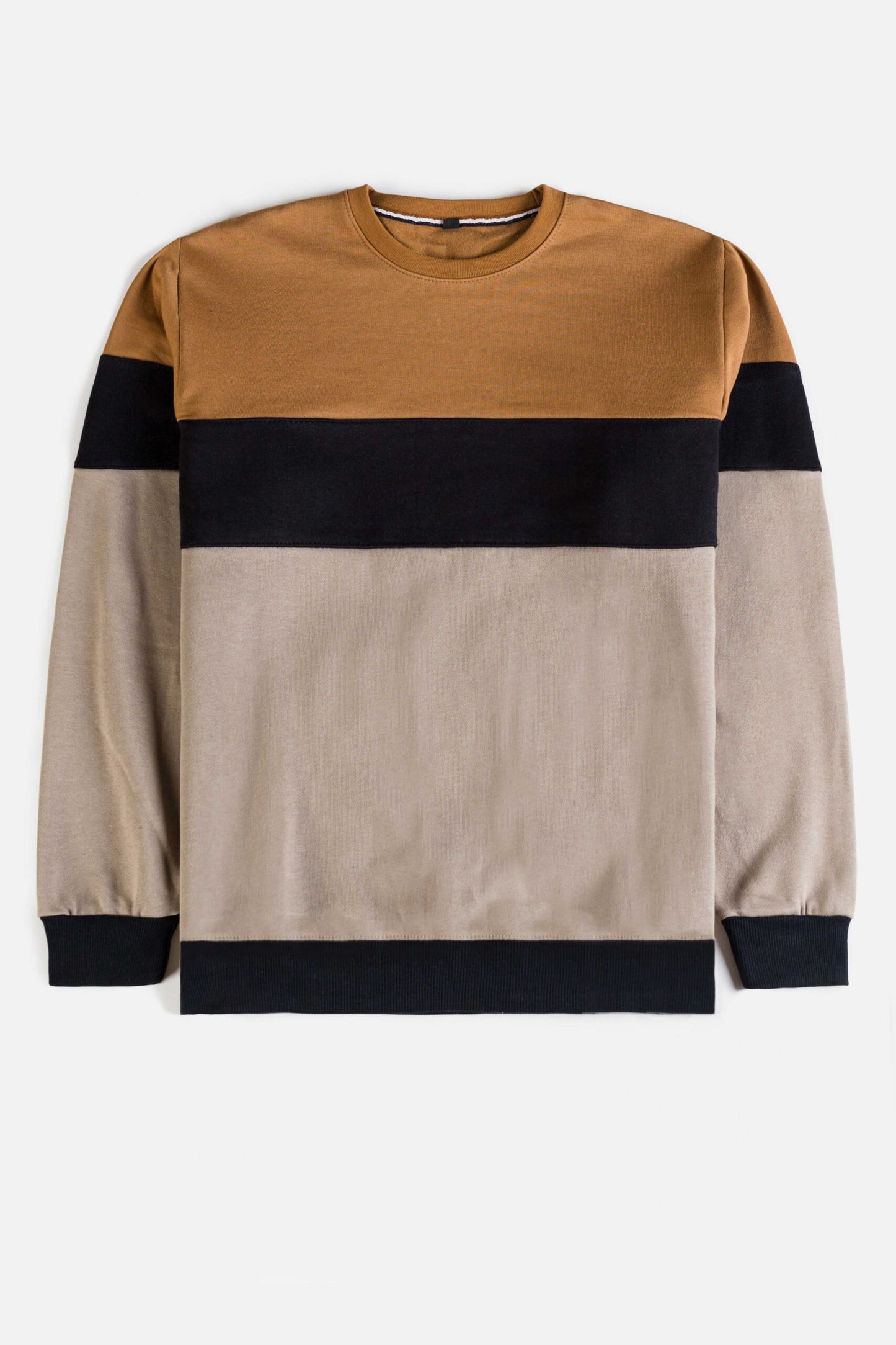 ZR Premium Fleece Sweatshirt – Paneled Espresso