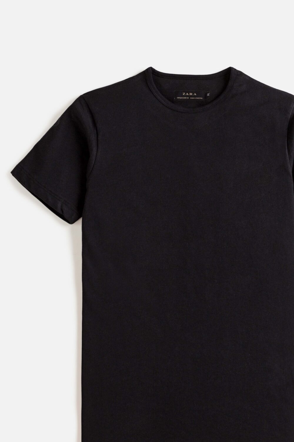 ZR Basic Cotton T Shirt – Black