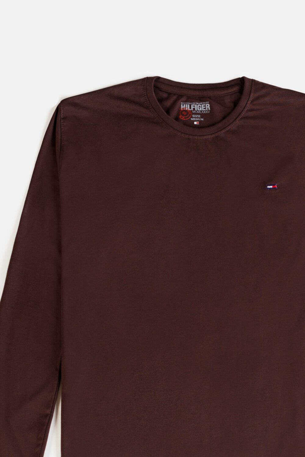 Tommy Cotton Full T Shirt – Brunette