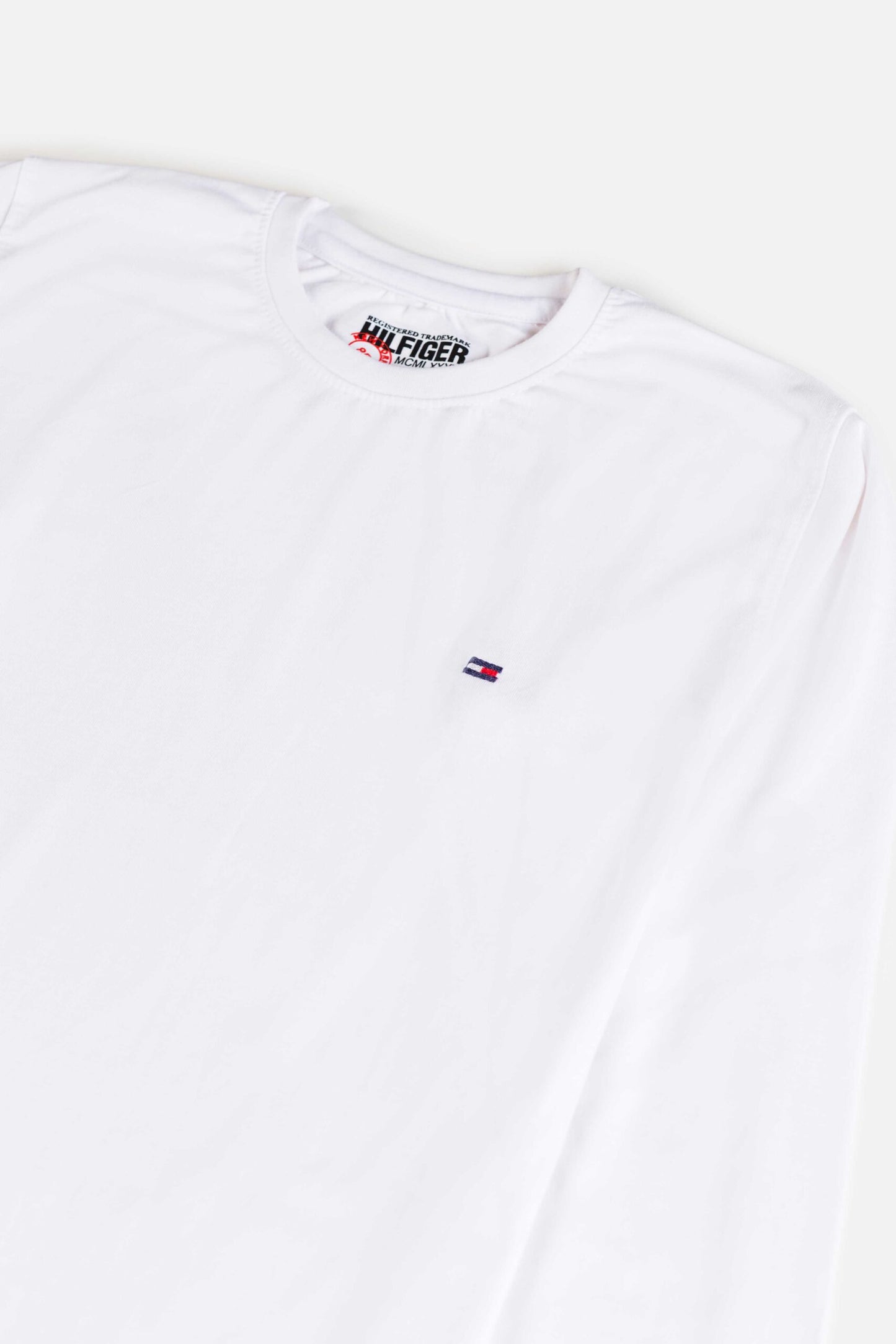 Tommy Cotton Full T Shirt – White