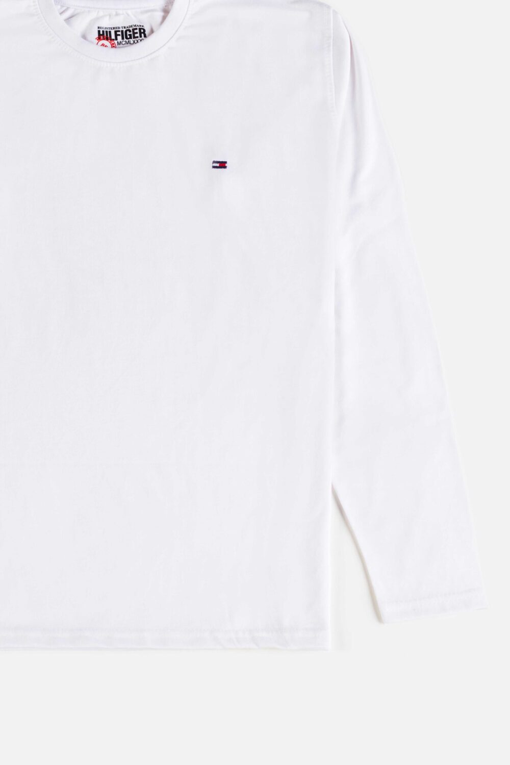 Tommy Cotton Full T Shirt – White