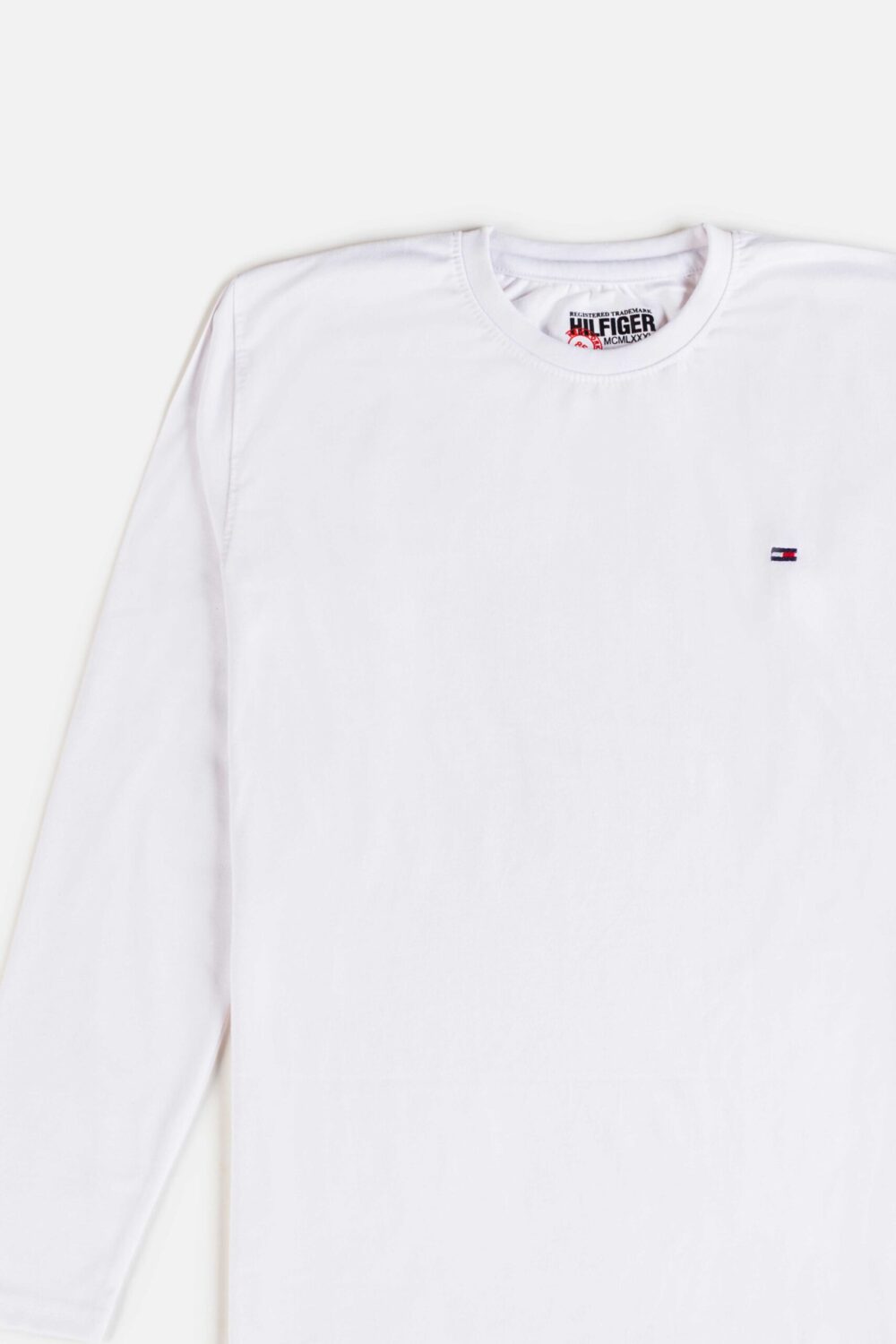 Tommy Cotton Full T Shirt – White