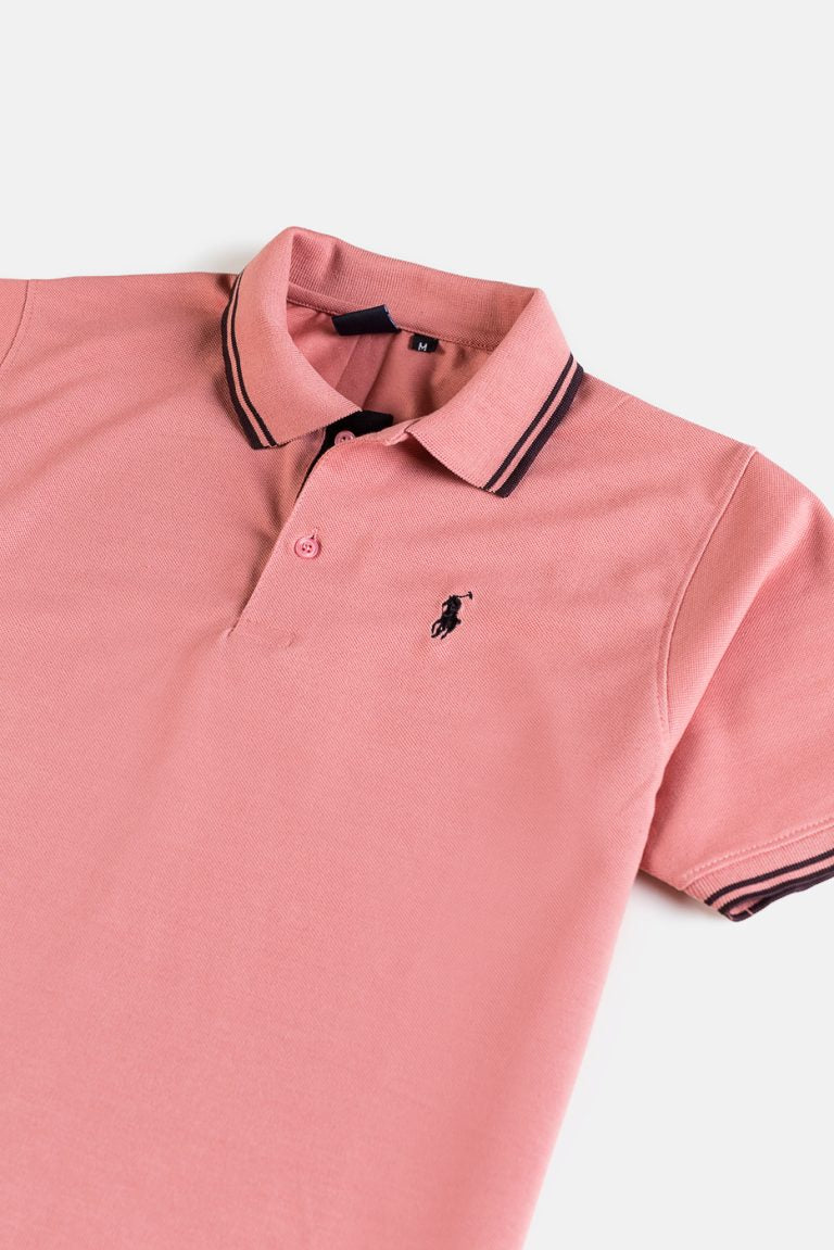 RL Imported Tipping Pique Polo Shirt – Rouge