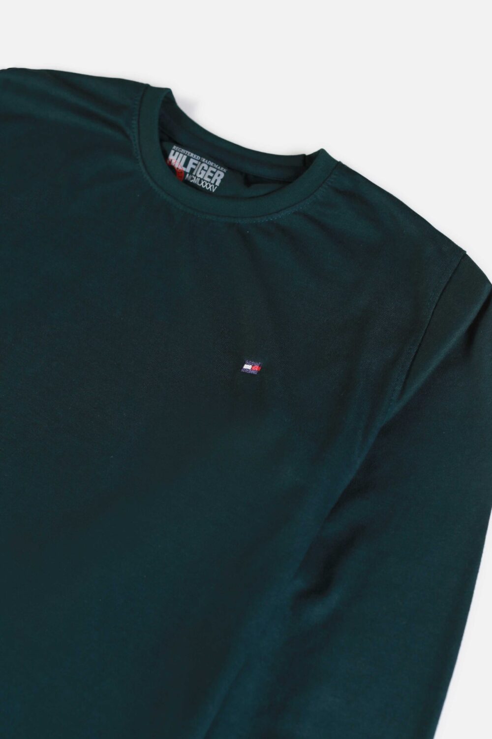 Tommy Cotton Full T Shirt – Green