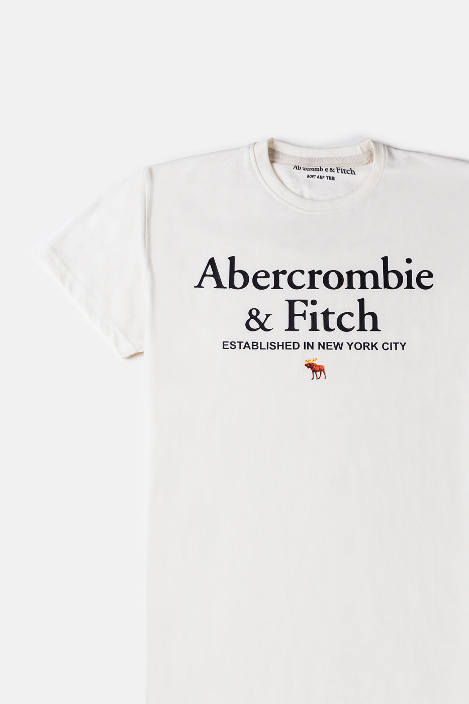 A&B Imported Premium Print T Shirt - White