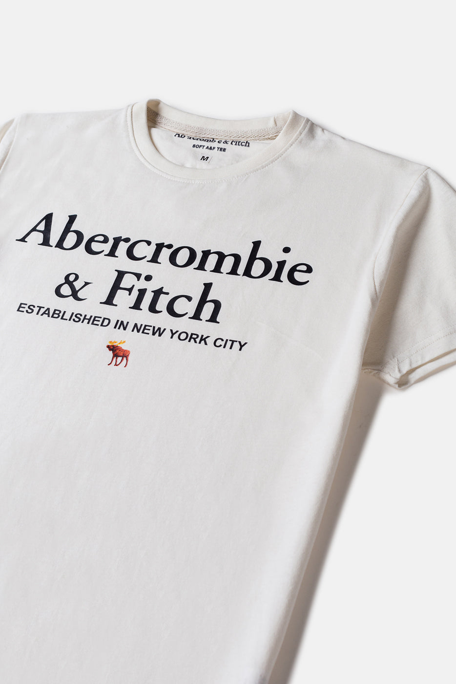 A&B Imported Premium Print T Shirt - White