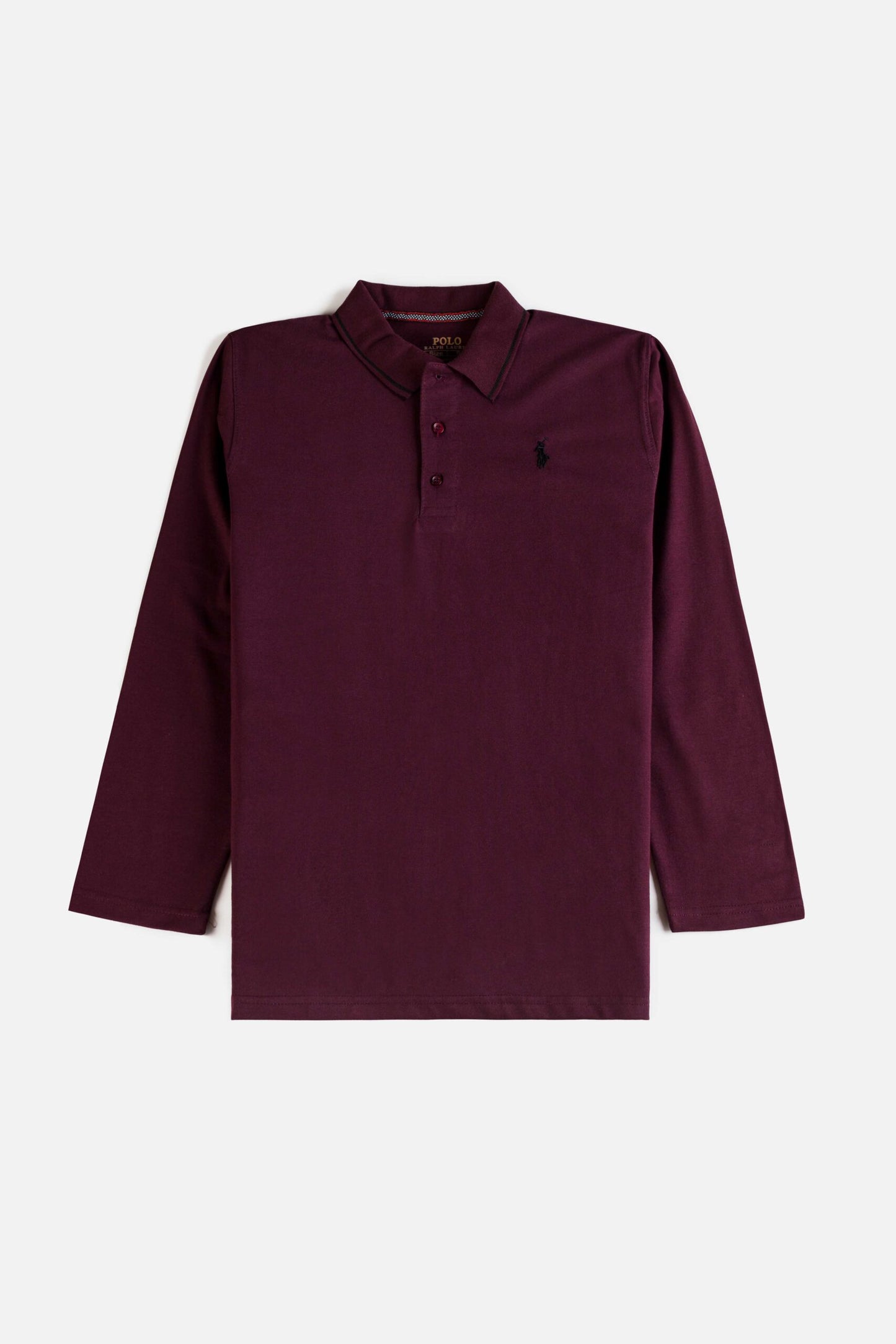 RL Premium Cotton Full Polo – Maroon