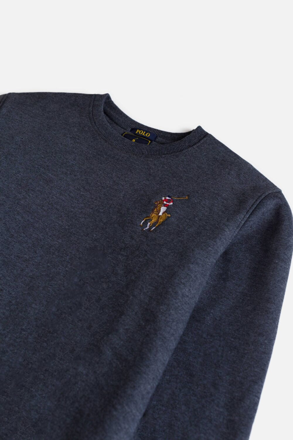 RL Premium Multi Pony Sweatshirt – Charcoal