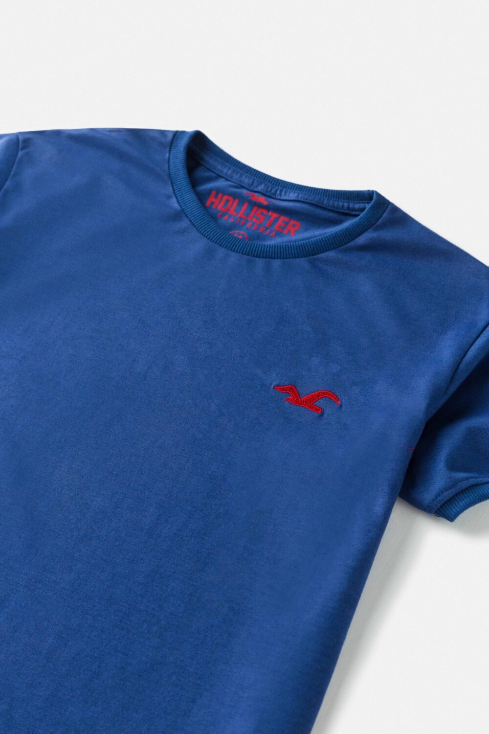 Holister Cotton Basic T Shirt – Deep Blue