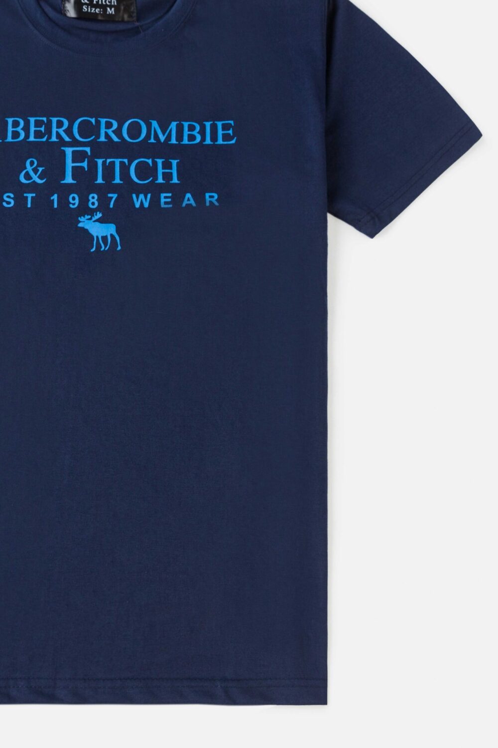Abercrombie & Fitch Basic T Shirt – Navy Blue