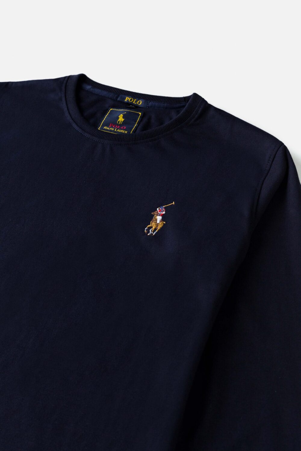 RL Premium Multi Pony Full T Shirt – Navy Blue