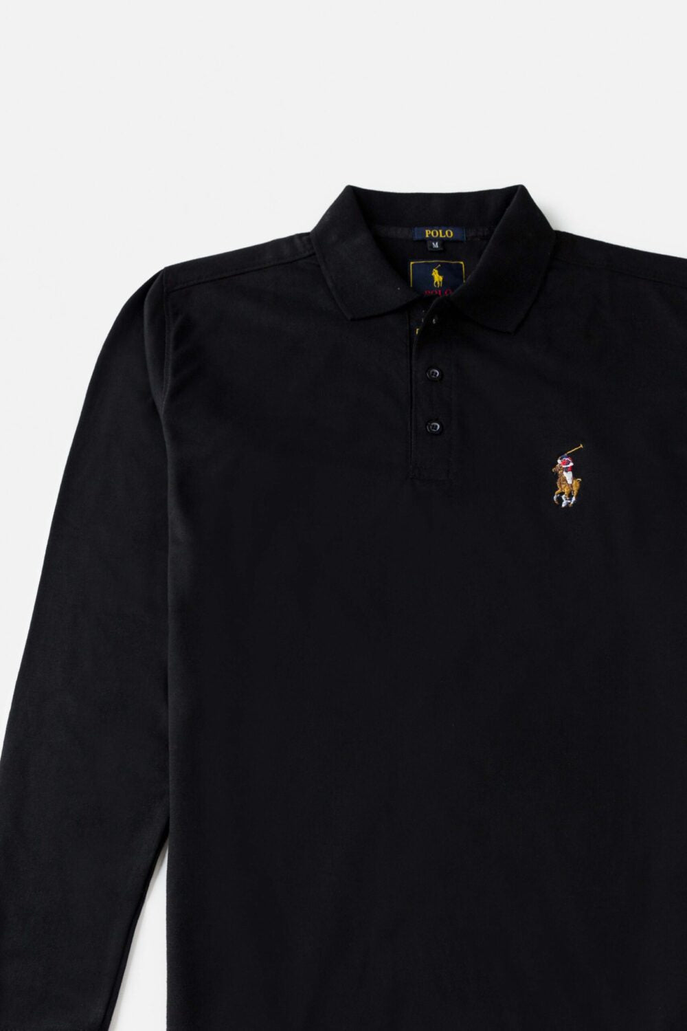 RL Premium Multi Pony Full Polo – Black