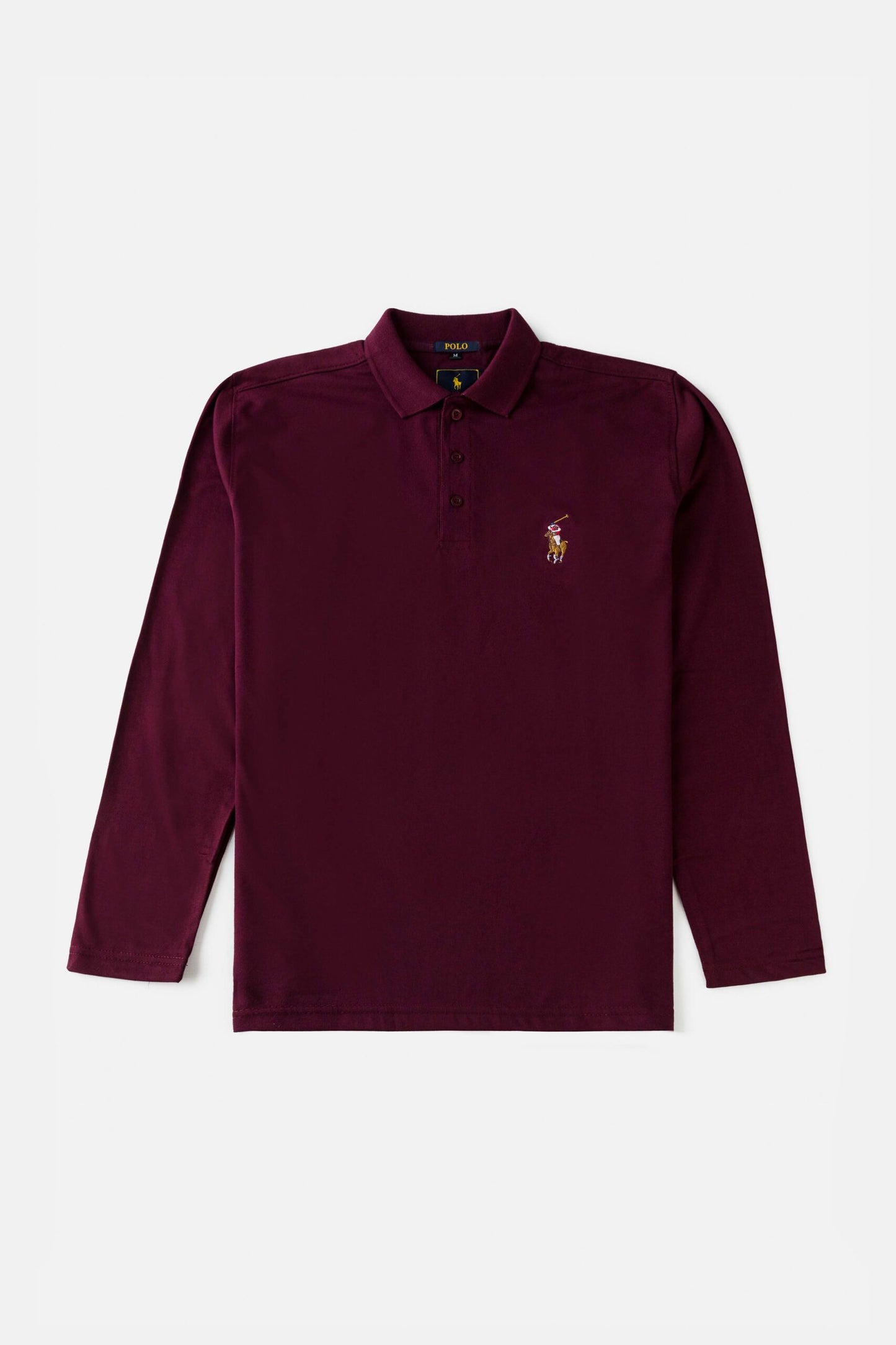 RL Premium Multi Pony Full Polo – Maroon