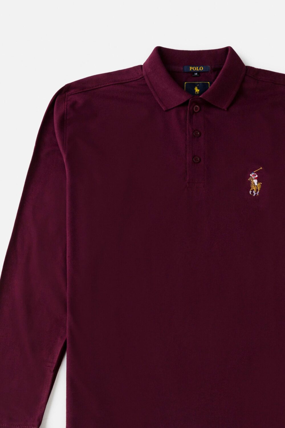 RL Premium Multi Pony Full Polo – Maroon