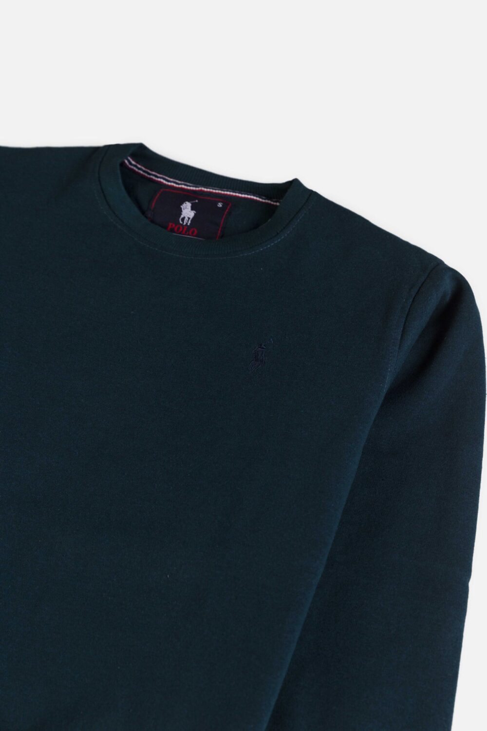 RL Premium Cotton Fleece Sweatshirt – Pine Green