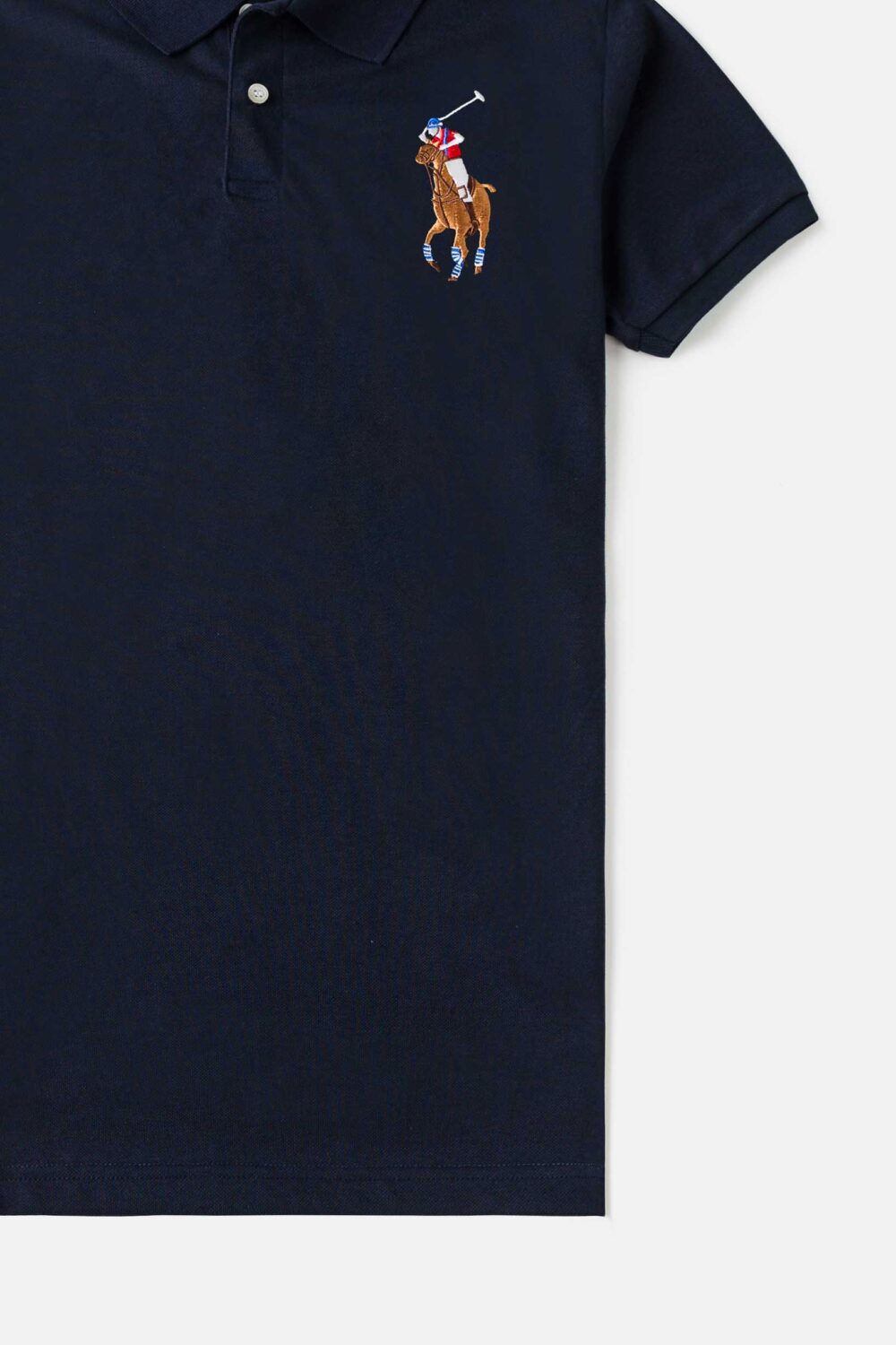 RL Imported Multi Big Pony Polo Shirt – Navy Blue
