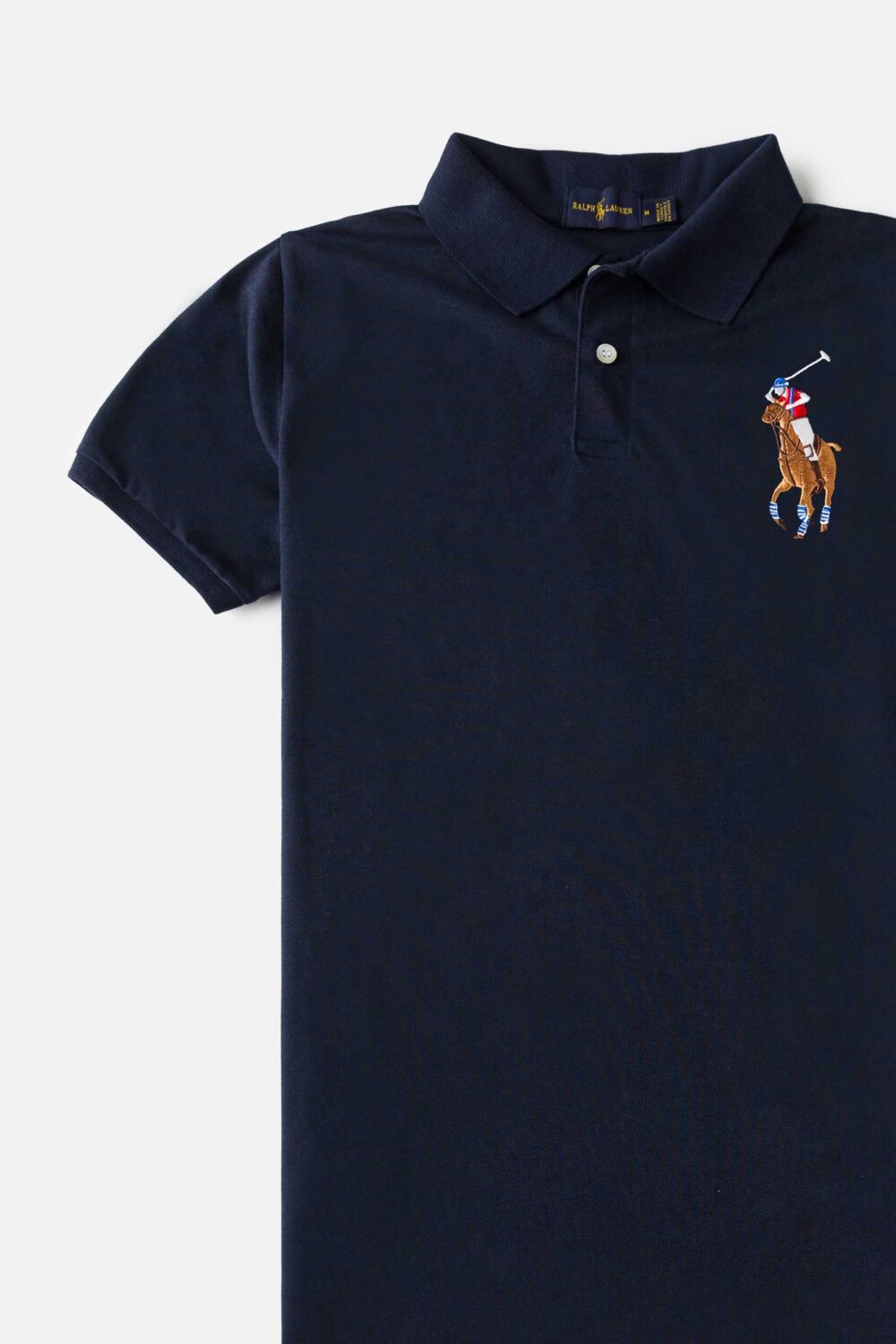 RL Imported Multi Big Pony Polo Shirt – Navy Blue