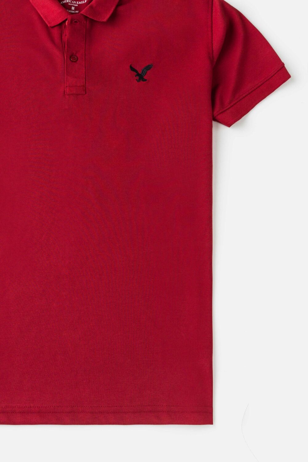 AE Imported Pique Polo shirt – Blood Red