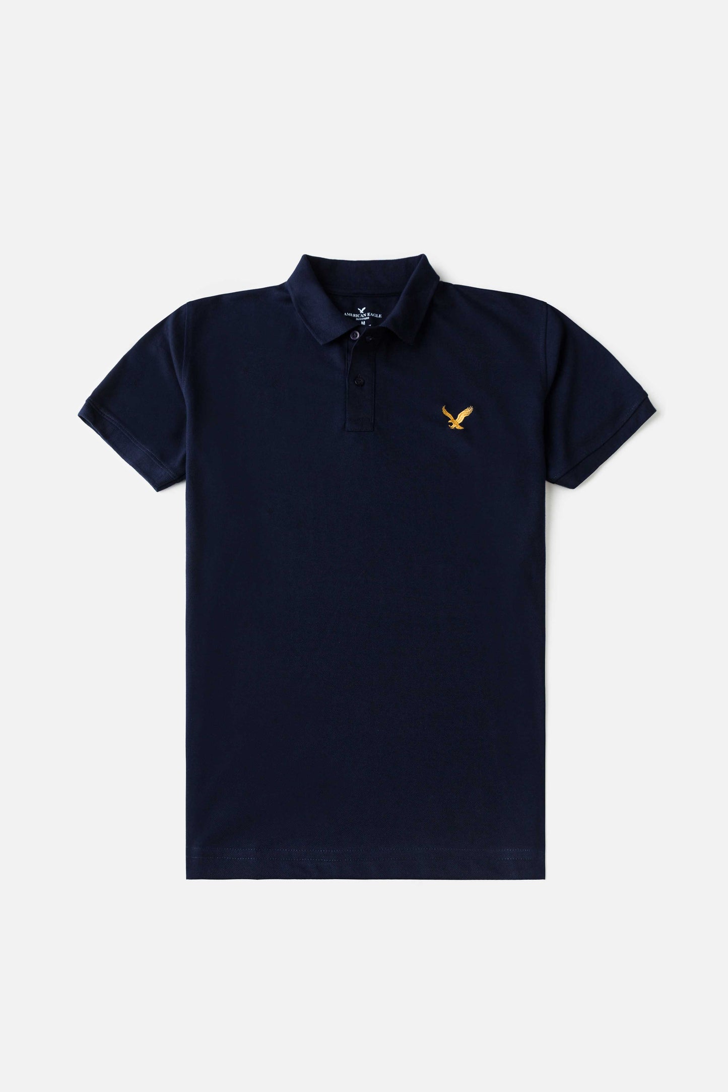AE Imported Pique Polo shirt – Navy Blue