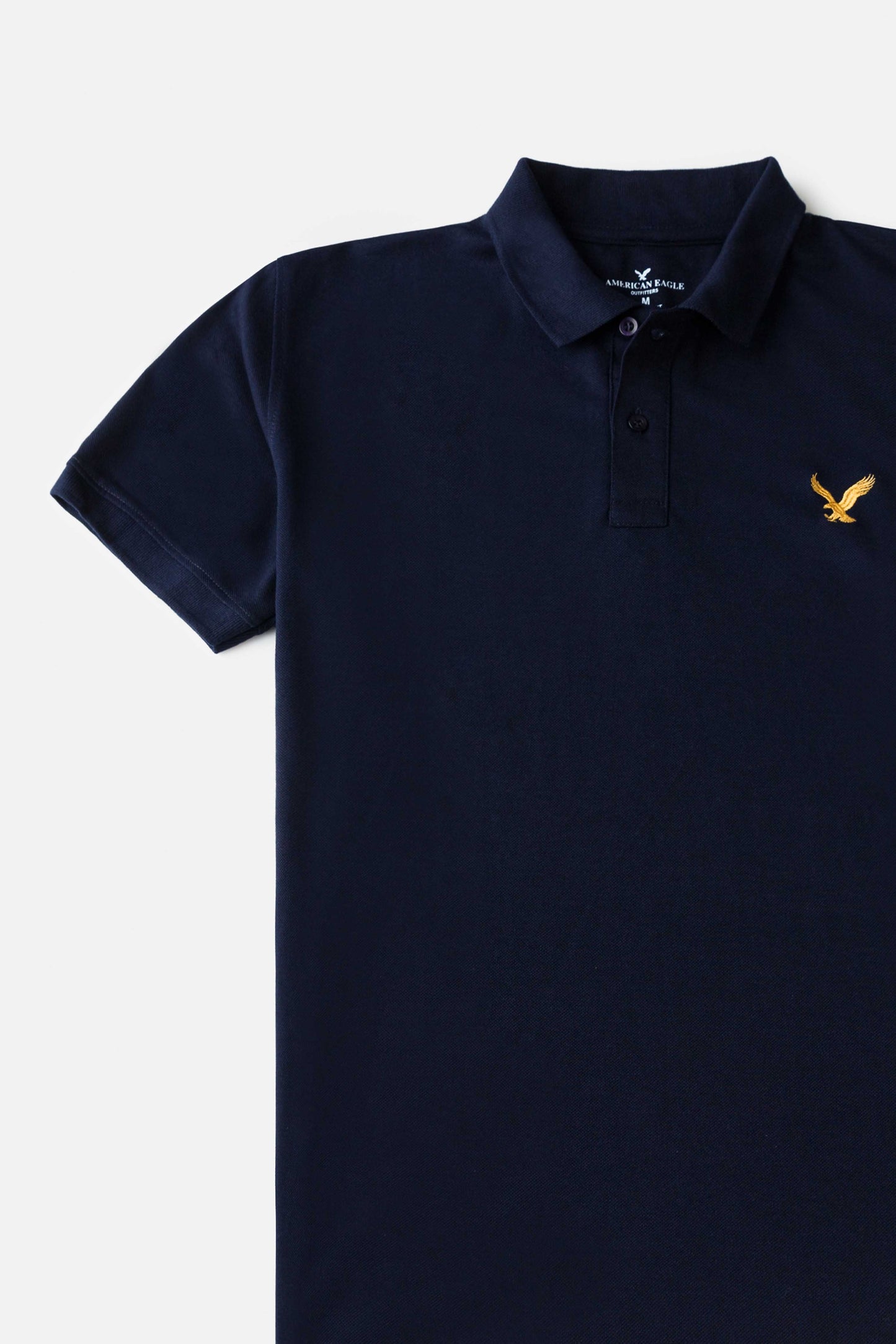 AE Imported Pique Polo shirt – Navy Blue