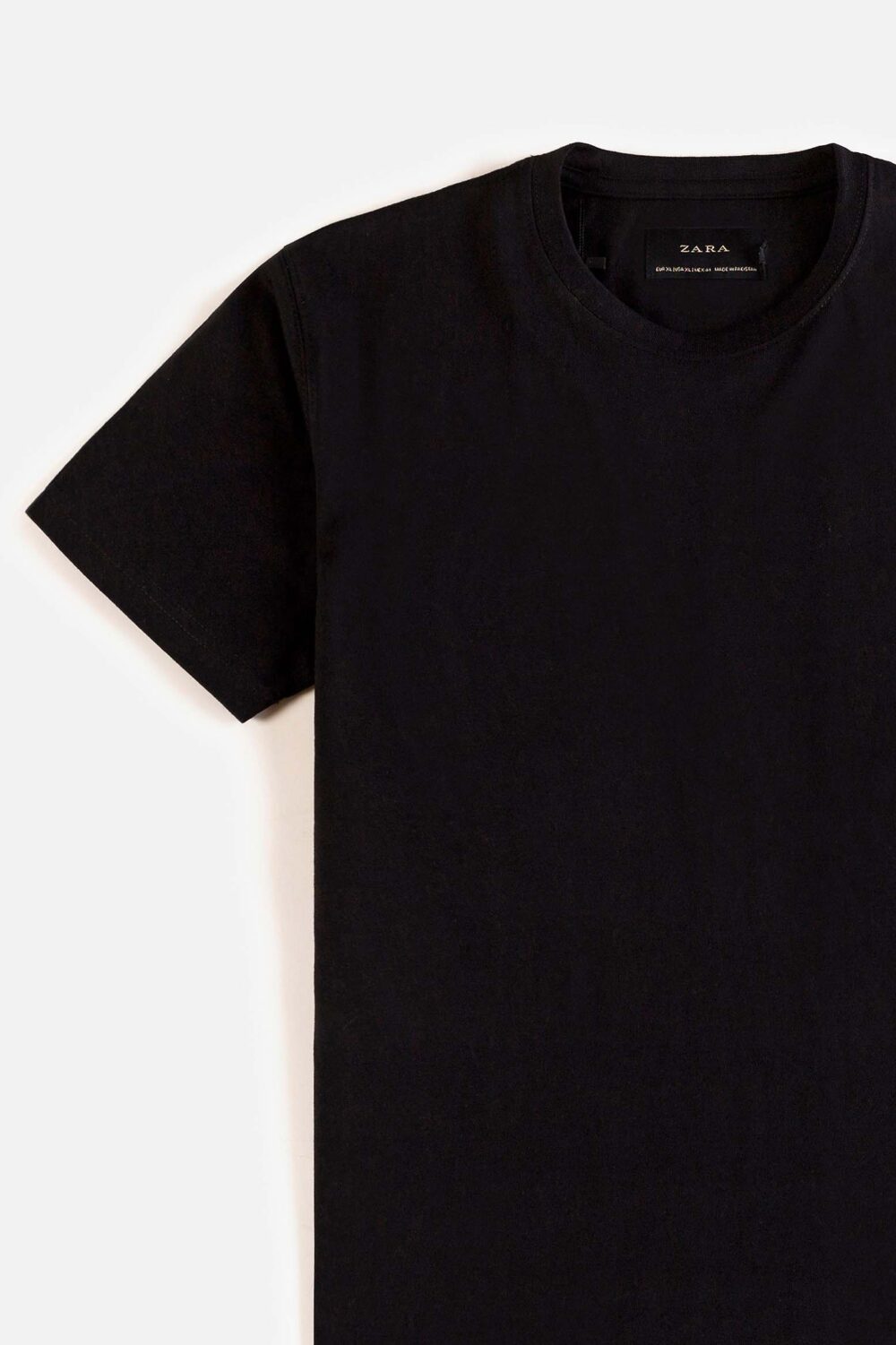 ZR Premium Basic Cotton T Shirt – Matte Black