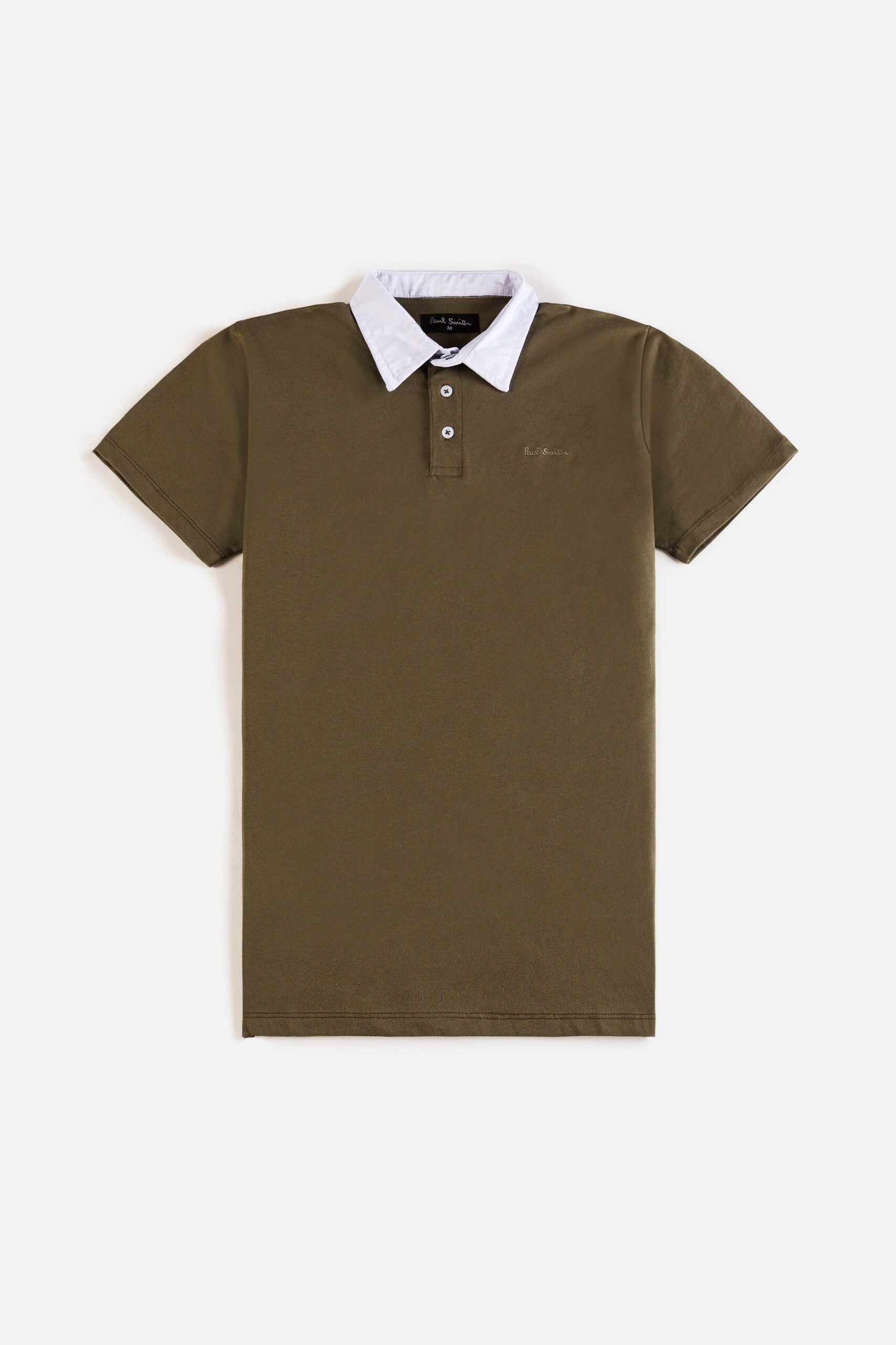 Paul Smith Premium Rugby Polo Shirt Army Green Smart Living