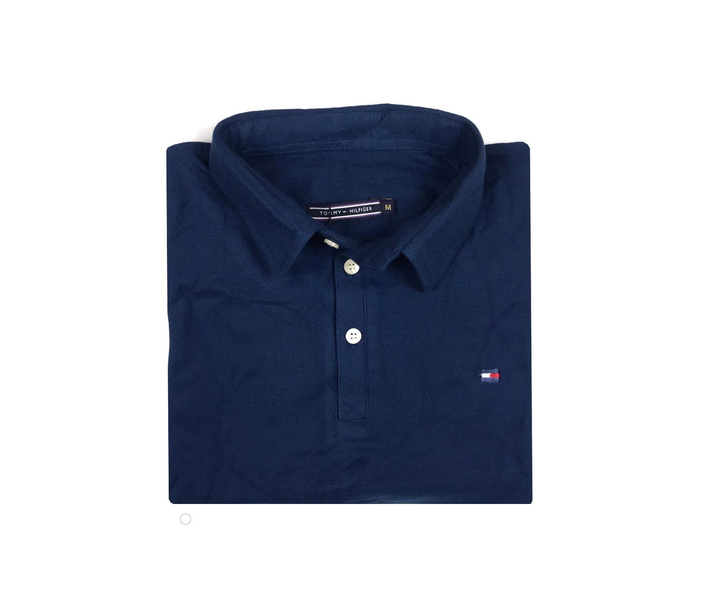 Tommy Self Collar Pique Polo shirt – Yale Blue